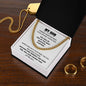 To My Son | Always Keep Me In Your Heart - Cuban Link Chain