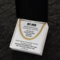 To My Son | Always Keep Me In Your Heart - Cuban Link Chain