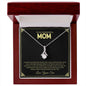 To My Wonderful Mom | I Love You - Alluring Beauty necklace